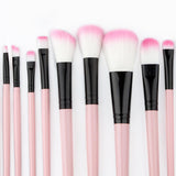 Maxbell Maxbell 32 Pcs Makeup Brushes Set Cosmetic Brushes Make up Kit with Pink Pouch Bag