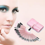 Maxbell Maxbell 32 Pcs Makeup Brushes Set Cosmetic Brushes Make up Kit with Pink Pouch Bag