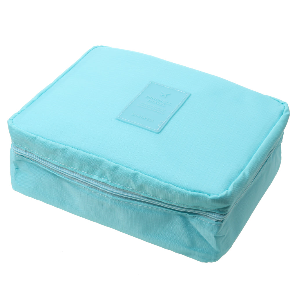 Maxbell Maxbell Multifunction Travel Cosmetic Makeup Bag Toiletry Organizer Storage Blue