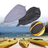 Maxbell Maxbell Large Waterproof Anti-Dust Nylon Kayak Cockpit Cover Storage XS Black