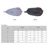 Maxbell Maxbell Large Waterproof Anti-Dust Nylon Kayak Cockpit Cover Storage XS Black