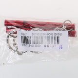Maxbell Maxbell 2pcs Outdoor Survival Camping Training Emergency Safety Whistle Red