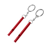 Maxbell Maxbell 2pcs Outdoor Survival Camping Training Emergency Safety Whistle Red