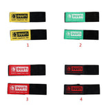 Maxbell 2Pcs Cycling Bike Bicycle Bind Elastic Trousers Pants Band Leg Strap Yellow - Aladdin Shoppers