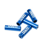 Maxbell Maxbell 5PC 4mm Alloy Bike Bicycle Brake Shift Housing Line Ferrules End Caps Blue