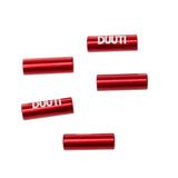 Maxbell 5PC 4mm Alloy Bike Bicycle Brake Shift Housing Line Ferrules End Caps Red - Aladdin Shoppers