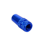 Maxbell Maxbell 2pcs Cycling MTB Bike Aluminum Alloy Presta Valve Cap Dust Cover Dark Blue
