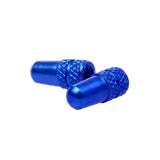 Maxbell Maxbell 2pcs Cycling MTB Bike Aluminum Alloy Presta Valve Cap Dust Cover Dark Blue