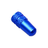 Maxbell Maxbell 2pcs Cycling MTB Bike Aluminum Alloy Presta Valve Cap Dust Cover Dark Blue
