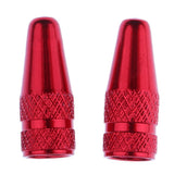 Maxbell 2pcs Cycling MTB Bike Aluminum Alloy Presta Valve Cap Dust Cover Rose - Aladdin Shoppers