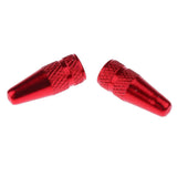 Maxbell 2pcs Cycling MTB Bike Aluminum Alloy Presta Valve Cap Dust Cover Rose - Aladdin Shoppers