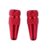 Maxbell 2pcs Cycling MTB Bike Aluminum Alloy Presta Valve Cap Dust Cover Rose - Aladdin Shoppers
