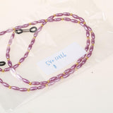 Maxbell Neck Cord Lanyard Glasses Sunglasses Bead Chain Spectacle Holder Purple - Aladdin Shoppers