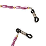 Maxbell Neck Cord Lanyard Glasses Sunglasses Bead Chain Spectacle Holder Purple - Aladdin Shoppers