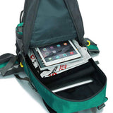 Maxbell 40L Waterproof Outdoor Climbing Backpack Camping Hiking Rucksack Bag Blue - Aladdin Shoppers