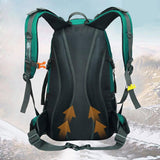 Maxbell 40L Waterproof Outdoor Climbing Backpack Camping Hiking Rucksack Bag Blue - Aladdin Shoppers