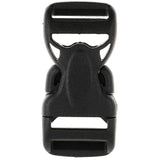 Maxbell Plastic Black Side Release Buckle for Paracord Bracelet Strap Webbing 20mm - Aladdin Shoppers