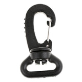 Maxbell Nylon Swivel Snap Hook Clip Backpack Webbing Buckle Black 20MM - Aladdin Shoppers
