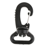 Maxbell Nylon Swivel Snap Hook Clip Backpack Webbing Buckle Black 20MM - Aladdin Shoppers