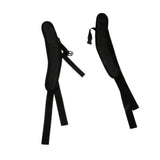 Maxbell Maxbell DIY Waterproof PVC Backpack Shoulder Belt Strap - Black