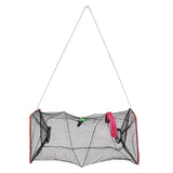 Maxbell Maxbell Portable Fishing Trap Nylon Net Crab Prawn Shrimp Crayfish Lobster Fishing Tackle Pot Network Fish Cage