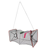 Maxbell Maxbell Portable Fishing Trap Nylon Net Crab Prawn Shrimp Crayfish Lobster Fishing Tackle Pot Network Fish Cage