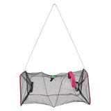 Maxbell Maxbell Portable Fishing Trap Nylon Net Crab Prawn Shrimp Crayfish Lobster Fishing Tackle Pot Network Fish Cage