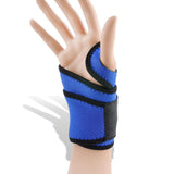Maxbell Blue Adjustable Sports Bandage Wristband Wrist Band Support Brace Protector