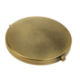 Maxbell Maxbell Vintage Alloy Metal Folding Beauty Pocket Mirror Compact Cosmetic Mirror Magnifying Make Up Tool