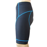 Maxbell Maxbell Men Road Bike Riding Quick-Dry Shorts Gel Padded Cycling Shorts Blue 3XL