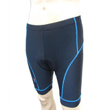 Maxbell Maxbell Men Road Bike Riding Quick-Dry Shorts Gel Padded Cycling Shorts Blue 3XL