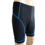 Maxbell Maxbell Men Road Bike Riding Quick-Dry Shorts Gel Padded Cycling Shorts Blue XL