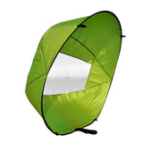 Maxbell Maxbell 42" Portable Downwind Wind Paddle Instant Popup Board Kayak Sail - Green
