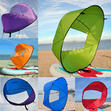 Maxbell Maxbell 42" Portable Downwind Wind Paddle Instant Popup Board Kayak Sail - Green
