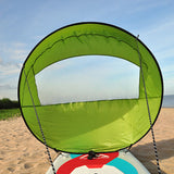Maxbell Maxbell 42" Portable Downwind Wind Paddle Instant Popup Board Kayak Sail - Green