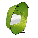 Maxbell Maxbell 42" Portable Downwind Wind Paddle Instant Popup Board Kayak Sail - Green