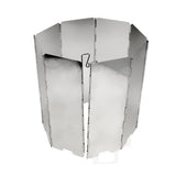 Maxbell Maxbell 8 Plates Foldable Outdoor Cooking Gas Stove Wind Shield Screen Windbreaks