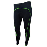 Maxbell Maxbell Men Cycling Thermal Tight Pants Winter Trouser Bicycle Legging Green XL