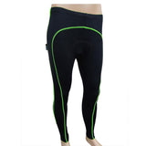 Maxbell Maxbell Men Cycling Thermal Tight Pants Winter Trouser Bicycle Legging Green XL