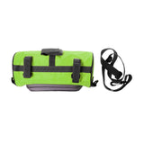 Maxbell Maxbell Bicycle Mobile Phone Pouch Handlebar Bag with Touch Screen Round Green