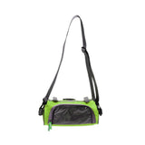Maxbell Maxbell Bicycle Mobile Phone Pouch Handlebar Bag with Touch Screen Round Green