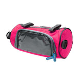 Maxbell Bicycle Mobile Phone Pouch Handlebar Bag with Touch Screen Round Pink - Aladdin Shoppers