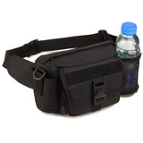 Maxbell Maxbell Outdoor Cycling Military Waist Pack Molle Shoulder Bag Black