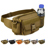 Maxbell Maxbell Outdoor Cycling Military Waist Pack Molle Shoulder Bag Brown