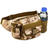 Maxbell Outdoor Cycling Military Waist Pack Molle Shoulder Bag Desert Camouflage - Aladdin Shoppers