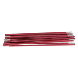 Maxbell Maxbell Aluminum Alloy 11 Section Spare Replacement Tent Poles 465cm Dark red