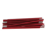 Maxbell Maxbell Aluminum Alloy 11 Section Spare Replacement Tent Poles 420cm Dark red