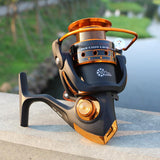 Maxbell 13BB Left or Right Hand Interchangeable Rocker Arm Fishing Reels AX3000 - Aladdin Shoppers