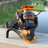 Maxbell 13BB Left or Right Hand Interchangeable Rocker Arm Fishing Reels AX6000 - Aladdin Shoppers