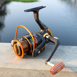 Maxbell 13BB Left or Right Hand Interchangeable Rocker Arm Fishing Reels AX7000 - Aladdin Shoppers